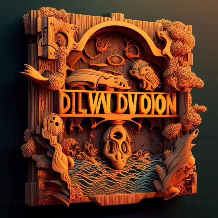 3D model Diluvion game (STL)